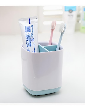 Porta cepillo de dientes Xtellar 3 compartimentos