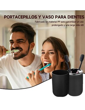 Porta cepillo de dientes Xtellar 3 compartimentos