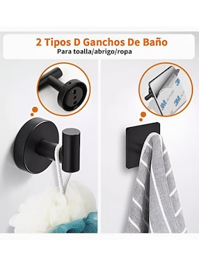 Toallero de pared Xtellar de acero inoxidable