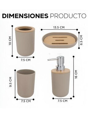 Porta cepillo de dientes Xtellar 2 compartimentos