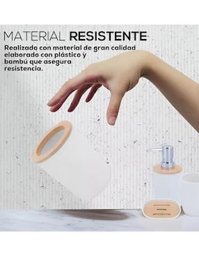 Porta cepillo de dientes Xtellar 2 compartimentos