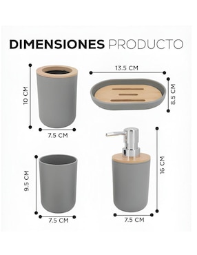 Porta cepillo de dientes Xtellar 2 compartimentos