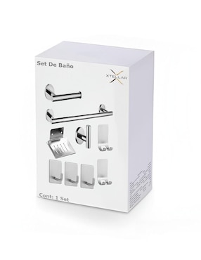 Toallero de pared Xtellar de acero inoxidable