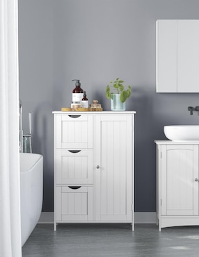 Mueble para baño Vasagle Sofie de MDF armable