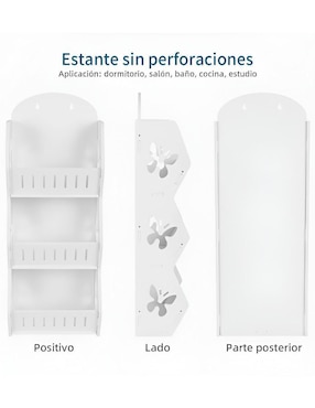 Repisa Xtellar de plástico