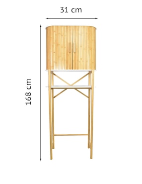 Mueble para baño Haus de bambú armable