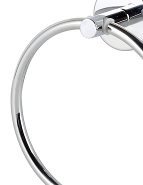 Toallero de argolla Heuman Brand Silver de hierro