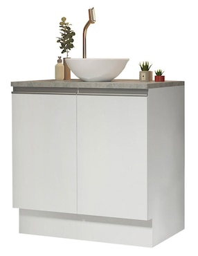 Mueble para baño Madesa de melamina armable