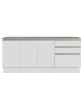Mueble para baño Madesa de melamina armable