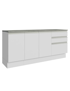 Mueble para baño Madesa de melamina armable