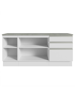 Mueble para baño Madesa de melamina armable