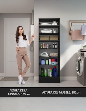 Mueble para baño Madesa de melamina armable