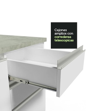 Mueble para baño Madesa de melamina armable