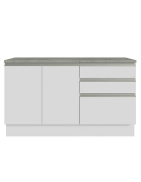 Mueble para baño Madesa de melamina armable