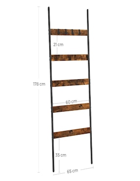 Toallero de piso Songmics Home Barnet de aglomerado y madera