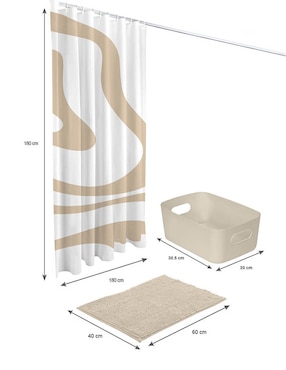 Set cortina Bath Styles