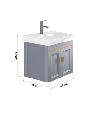 Mueble para baño Bossa Atlantic de plástico armable