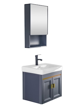 Mueble para baño Bossa Atlantic de plástico armable
