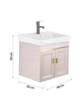 Mueble para baño Bossa Bellini de plástico armable