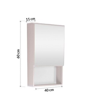 Mueble para baño Bossa Bellini de plástico armable
