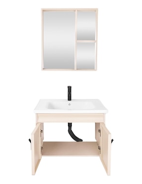 Mueble para baño Bossa Nevada de plástico armable