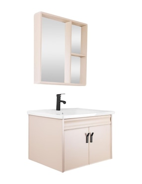 Mueble para baño Bossa Nevada de plástico armable