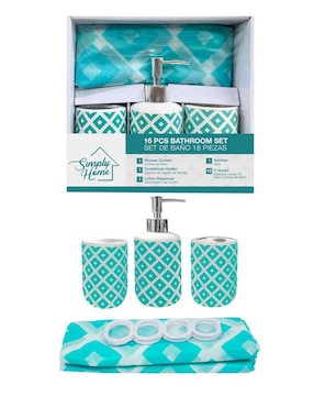 Juego de baño Red Velvet