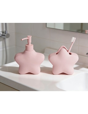 Juego de accesorios para baño Haus Kids Stars de cerámica 2 piezas