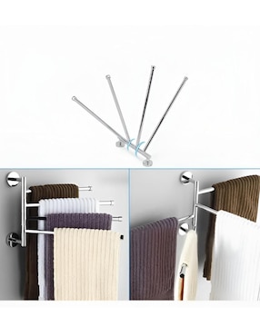 Toallero de baño Xtellar xtllar3693 de acero inoxidable