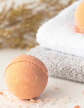 Bombas de baño efervescentes Heuman Brand aroma a manzanilla