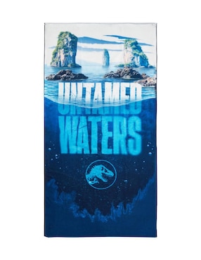 Toalla para baño Providencia Jurassic World Rebirth de poliéster infantil