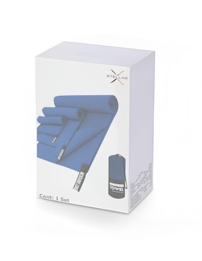 Set de toallas Xtellar de microfibra adulto