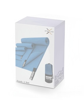 Set de toallas Xtellar de microfibra adulto