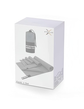 Set de toallas Xtellar de microfibra adulto