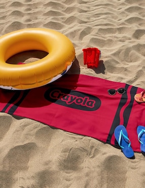 Toalla para baño Providencia Premium rojo crayola infantil