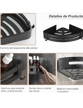 Set organizador de baño armable Xtellar Xtllar