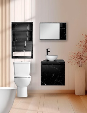 Mueble para baño Decomobil Marruecos de melamina armable