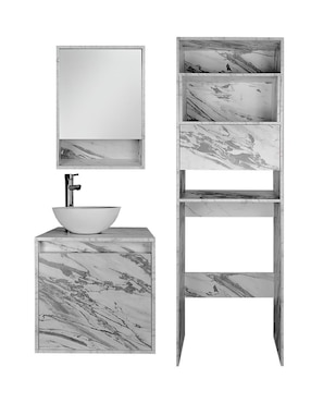 Mueble para baño Decomobil Casablanca armable