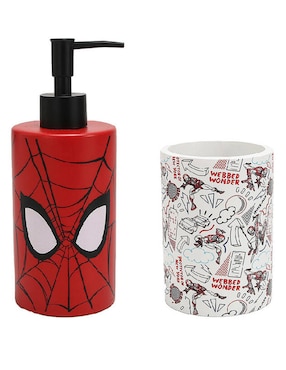 Juego de accesorios para baño Haus Kids Spiderman 2 piezas