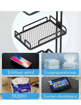 Portarrollos de metal Xtellar 3 rollo