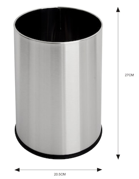 Bote de basura Haus Quality de acero inoxidable