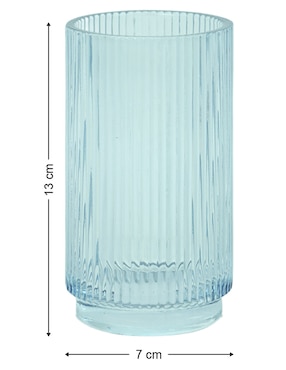 Vaso de baño Haus de vidrio