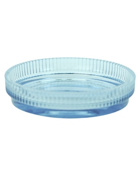 Jabonera Haus Ribbed de vidrio