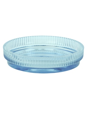 Jabonera Haus Ribbed de vidrio