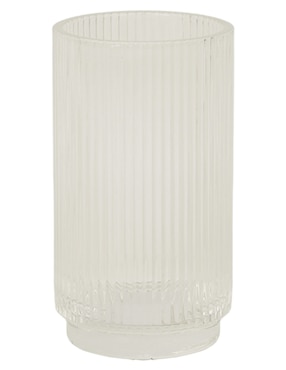 Vaso de baño Haus Ribbed de vidrio