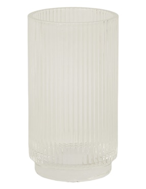 Vaso de baño Haus Ribbed de vidrio