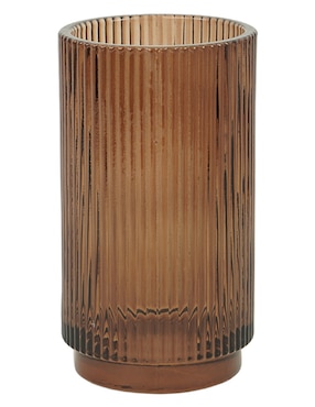 Vaso de baño Haus Ribbed de vidrio