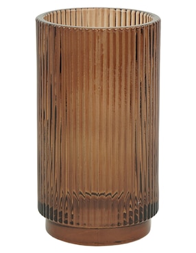 Vaso de baño Haus Ribbed de vidrio