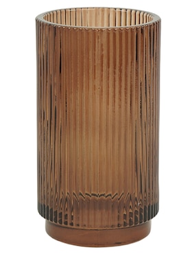 Vaso de baño Haus Ribbed de vidrio