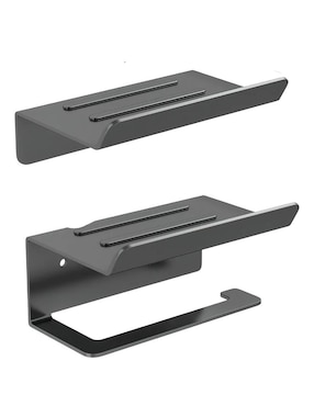 Portarrollos de acero inoxidable Xtellar 1 rollo